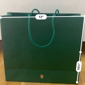 Authentic Rolex Bag